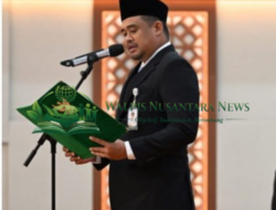 Bobby Nasution Lantik 308 Pejabat Pemprov Sumut, Minta OPD Kompak Tanpa Tutupi Pelanggaran