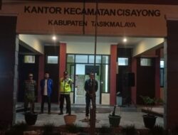 Apel Siaga Malam Takbiran, Kecamatan Cisayong Perkuat Pengamanan Jelang Idul Fitri