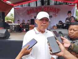 DPC PDIP Kabupaten Tasikmalaya Tutup Rangkaian Bulan Bung Karno dengan Jalan Santai