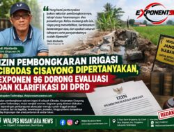 Izin Pembongkaran Irigasi Cibodas Cisayong Dipertanyakan, Eksponen 96 Dorong Evaluasi dan Klarifikasi di DPRD