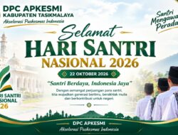 Hari Santri Nasional 2026, DPC APKESMI Tasikmalaya Tekankan Pentingnya Ilmu, Akhlak, dan Pengabdian