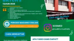 RSUD KHZ Musthafa Buka Rekrutmen Magang Kemnaker Batch 3 Tahun 2026, Sembilan Bidang Dibuka untuk Generasi Muda